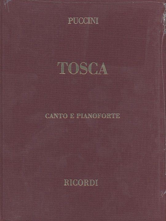 Tosca - Opera Completa (Testo Cantato In Italiano-Inglese) - árie pro zpěv a klavír